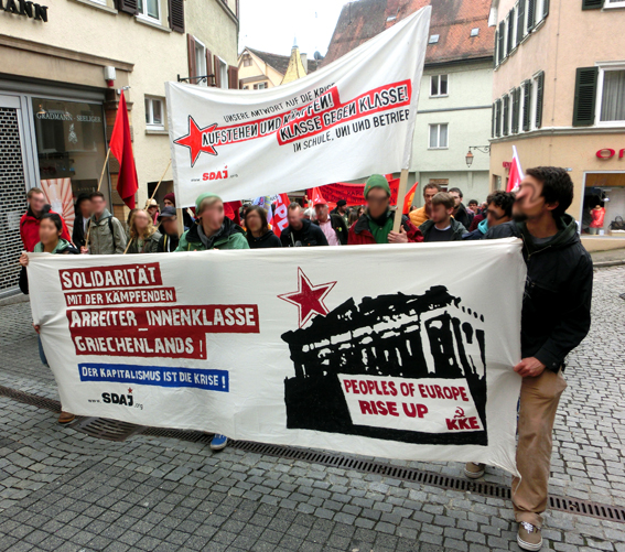 Das war der 1.Mai in Tübingen