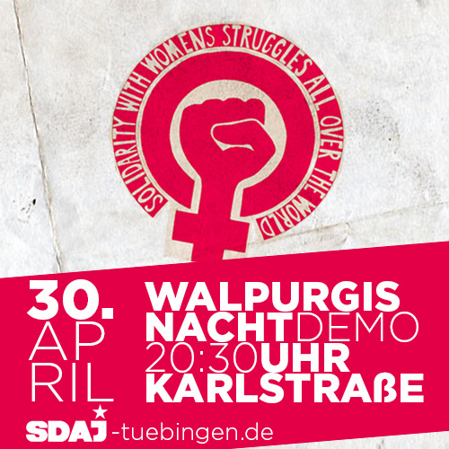 Auf zur Walpurgisnachts-Demo am 30. April!