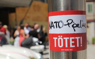 NATO-Pipeline: Krieg beginnt hier und muss auch hier gestoppt werden!