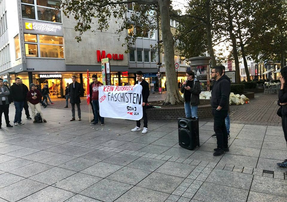 Mahnwache zu Halle