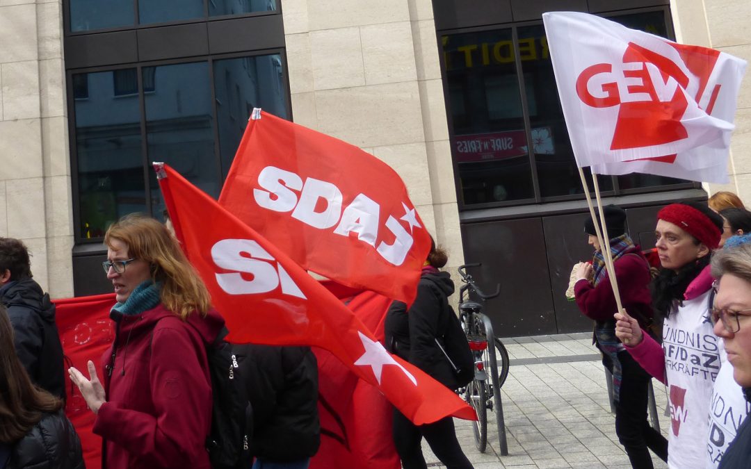 Der internationale Frauenkampftag 2020 in Stuttgart
