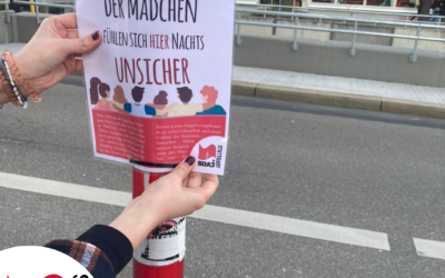 Aktion gegen Alltagssexismus in Stuttgart West