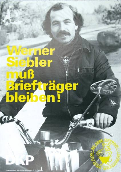 Werner Siebler – Betroffener des Radikalenerlass